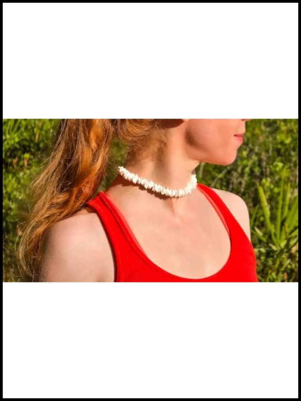Puka Chip Shells Necklace - 16